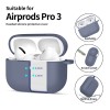 Tech-Protect Silicone Hook калъф с карабинер за Apple AirPods Pro 3 Baby Blue - 5906302333134