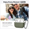 TECH-PROTECT силиконов калъф с кука за Apple AirPods Pro 3 Crayon Grey - TECH-PROTECT силиконов калъф с кука за Apple AirPods Pro 3 Crayon Grey - 5906302333141