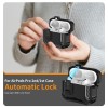 TECH-PROTECT CARBONOX Magsafe кейс за Apple AirPods Pro 3 Black - 5906302333172