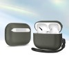 Tech-Protect NaturalFit за Apple AirPods Pro 3, маслинено зелено - Tech-Protect NaturalFit за Apple AirPods Pro 3, маслинено зелено - 5906302333233