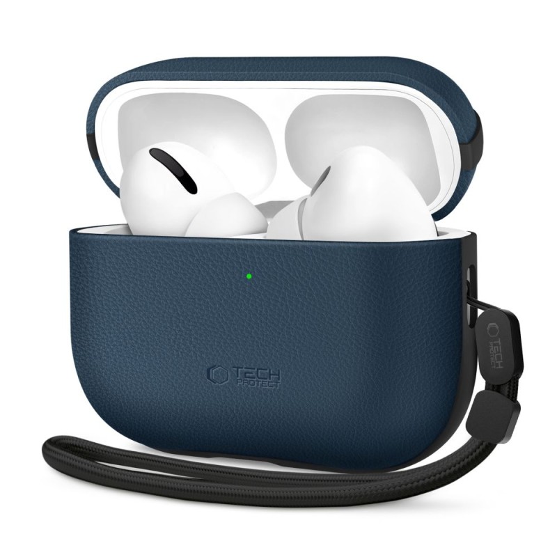 TECH-PROTECT NATURALFIT КАЛЪФ ЗА APPLE AIRPODS PRO 3 ТЪМНО СИН - TECH-PROTECT NATURALFIT КАЛЪФ ЗА APPLE AIRPODS PRO 3 ТЪМНО СИН - 5906302333264