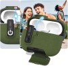 TECH-PROTECT Slim Hook калъф за Apple AirPods Pro 3, маслиненозелен - TECH-PROTECT Slim Hook калъф за Apple AirPods Pro 3, маслиненозелен - 5906302333271