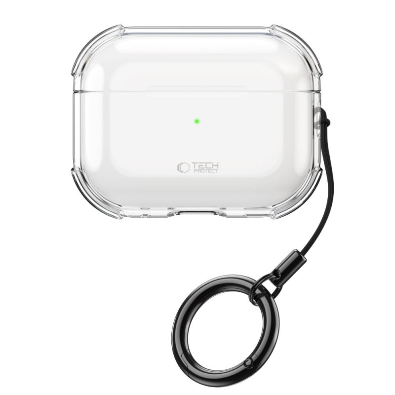 TECH-PROTECT BOUNCE калъф за Apple AirPods Pro 3 CLEAR (прозрачен) - TECH-PROTECT BOUNCE калъф за Apple AirPods Pro 3 CLEAR (прозрачен) - 5906302333301