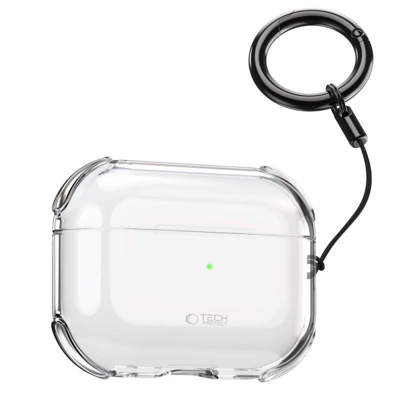 TECH-PROTECT BOUNCE калъф за Apple AirPods Pro 3 CLEAR (прозрачен) - TECH-PROTECT BOUNCE калъф за Apple AirPods Pro 3 CLEAR (прозрачен) - 5906302333301