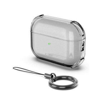 TECH-PROTECT BOUNCE за AirPods Pro 3 Ash (с карабинер/ключодържател)