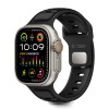TECH-PROTECT ICONBAND LINE Каишка за Apple Watch 8/9/10/11/SE/ULTRA (44/45/46/49 мм) Черно/Черно - 5906302333455