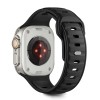 TECH-PROTECT ICONBAND LINE Каишка за Apple Watch 8/9/10/11/SE/ULTRA (44/45/46/49 мм) Черно/Черно - 5906302333455