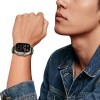 TECH-PROTECT ICONBAND LINE Каишка за Apple Watch 8/9/10/11/SE/ULTRA (44/45/46/49 мм) Черно/Черно - 5906302333455