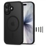 TECH-PROTECT MAGPEAK MAGSAFE CC за iPhone 17 матово черно