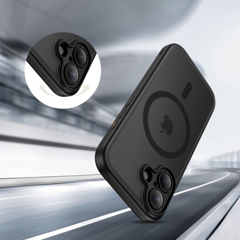TECH-PROTECT MAGPEAK MAGSAFE CC за iPhone 17 матово черно - TECH-PROTECT MAGPEAK MAGSAFE CC за iPhone 17 матово черно - 5906302333547