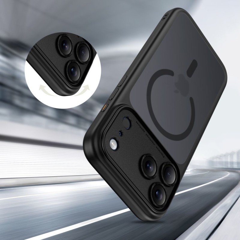 Tech-Protect Magpeak MagSafe CC калъф за iPhone 17 Pro (матово черен) - Tech-Protect Magpeak MagSafe CC калъф за iPhone 17 Pro (матово черен) - 5906302333554