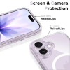 TECH-PROTECT MAGPEAK MAGSAFE CC за iPhone 17 CLEAR (прозрачен калъф) - TECH-PROTECT MAGPEAK MAGSAFE CC за iPhone 17 CLEAR (прозрачен калъф) - 5906302333578