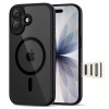 TECH-PROTECT MAGPEAK MAGSAFE CC за iPhone 17 Black/Clear - TECH-PROTECT MAGPEAK MAGSAFE CC за iPhone 17 Black/Clear - 5906302333608