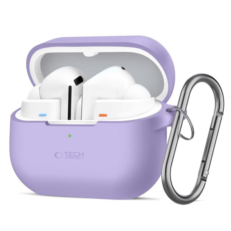 TECH-PROTECT Силиконова кука за SAMSUNG GALAXY BUDS 3 / 3 FE / 3 PRO (Лавандула) - TECH-PROTECT Силиконова кука за SAMSUNG GALAXY BUDS 3 / 3 FE / 3 PRO (Лавандула) - 5906302333769
