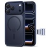 TECH-PROTECT MAGPEAK MAGSAFE CC за iPhone 17 Pro мат калъф Deep Blue - 5906302333790