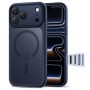 TECH-PROTECT MAGPEAK MAGSAFE CC за iPhone 17 Pro мат калъф Deep Blue