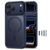 TECH-PROTECT MAGPEAK MAGSAFE CC за iPhone 17 Pro мат калъф Deep Blue - 5906302333790