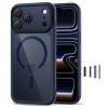 TECH-PROTECT Magpeak Magsafe CC за iPhone 17 Pro Max, Deep Blue/Clear - TECH-PROTECT Magpeak Magsafe CC за iPhone 17 Pro Max, Deep Blue/Clear - 5906302333844