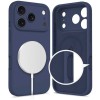 Tech-Protect Silicone Magsafe силиконов калъф за iPhone 17 Pro Max Deep Blue - 5906302333875