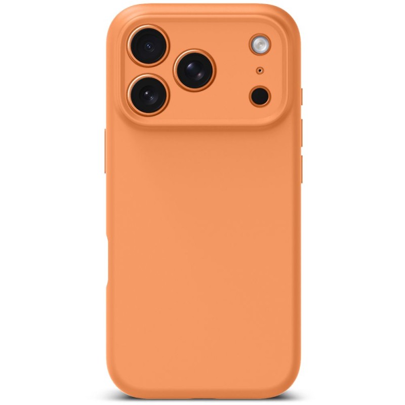 TECH-PROTECT Silicone MagSafe за iPhone 17 Pro Max Cosmic Orange (5906302333882) - 5906302333882