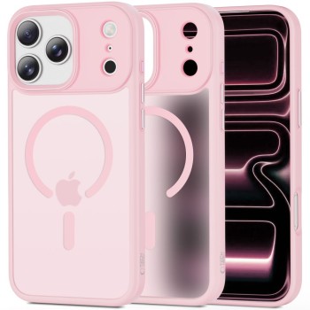 TECH-PROTECT Magmat Magsafe iPhone 17 Pro матов розов кейс