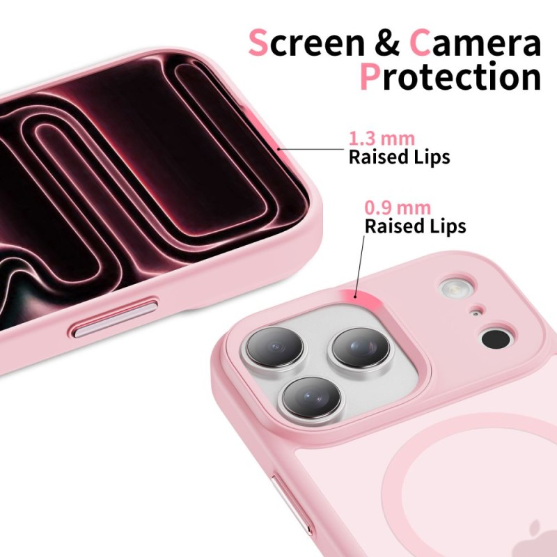 TECH-PROTECT Magmat Magsafe за iPhone 17 Pro Max матово розово - TECH-PROTECT Magmat Magsafe за iPhone 17 Pro Max матово розово - 5906302333905