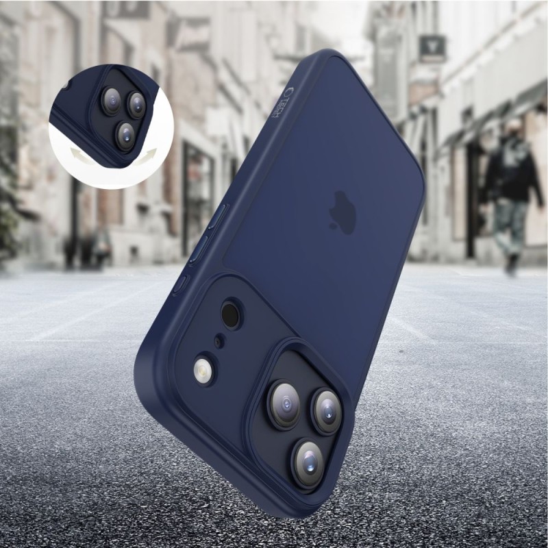 Tech-Protect Magmat за iPhone 17 Pro (матово Deep Blue) - 5906302333974