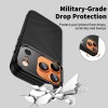 TECH-PROTECT KEVLAR ARAMID MAGSAFE iPhone 17 PRO MAX (ЧЕРНО) - TECH-PROTECT KEVLAR ARAMID MAGSAFE iPhone 17 PRO MAX (ЧЕРНО) - 5906302334018