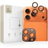 Tech-Protect Camring Fit+ защита за камера за iPhone 14 Pro/Max, iPhone 15 Pro/Max, iPhone 16 Pro/Max, iPhone 17 Pro/Max – Cosmic Orange - Tech-Protect Camring Fit+ защита за камера за iPhone 14 Pro/Max, iPhone 15 Pro/Max, iPhone 16 Pro/Max, iPhone 17 Pro/Max – Cosmic Orange - 5906302334056