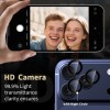 Tech-Protect Camring Fit+ защитна обвивка за камера за iPhone 14 Pro / Max, 15 Pro / Max, 16 Pro / Max, 17 Pro / Max Deep Blue - 5906302334063