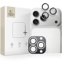 Tech-Protect Camring Fit+ защита за камера за iPhone 14 Pro / Max, 15 Pro / Max, 16 Pro / Max, 17 Pro / Max (сребърна)