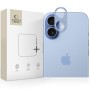 Tech-Protect Camalloy Fit+ протектор за камера за iPhone 17, мъгливо синьо (MIST BLUE)