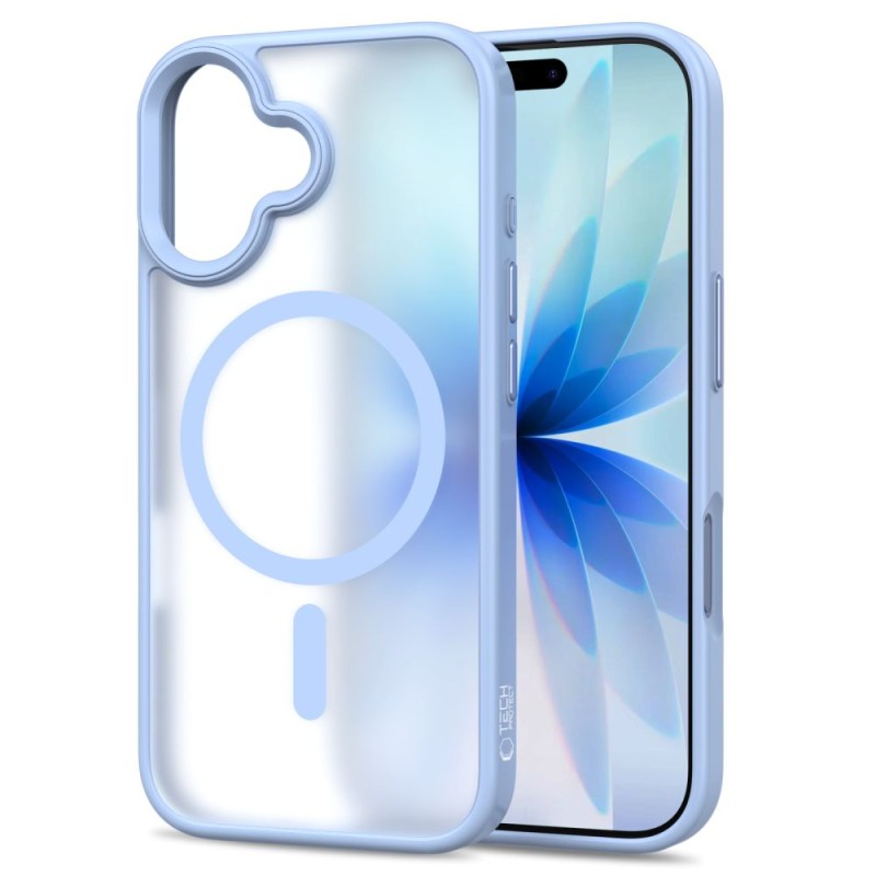 Tech-Protect Magmat MagSafe за iPhone 17 Matte Mist Blue (SKU: 5906302334124) - Tech-Protect Magmat MagSafe за iPhone 17 Matte Mist Blue (SKU: 5906302334124) - 5906302334124