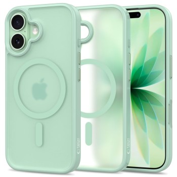 TECH-PROTECT MagMat Magsafe iPhone 17 матово сиво-жълто (Matte Sage)