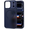 TECH-PROTECT MAGMAT Magsafe за iPhone 17 Pro матово Deep Blue - TECH-PROTECT MAGMAT Magsafe за iPhone 17 Pro матово Deep Blue - 5906302334155