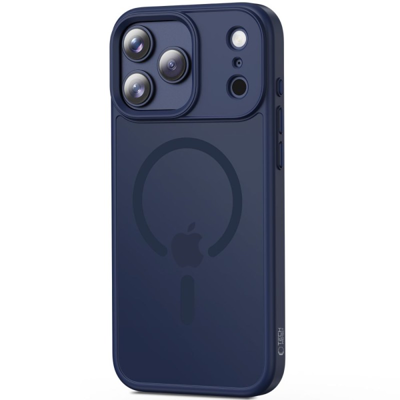 TECH-PROTECT MAGMAT Magsafe за iPhone 17 Pro матово Deep Blue - TECH-PROTECT MAGMAT Magsafe за iPhone 17 Pro матово Deep Blue - 5906302334155