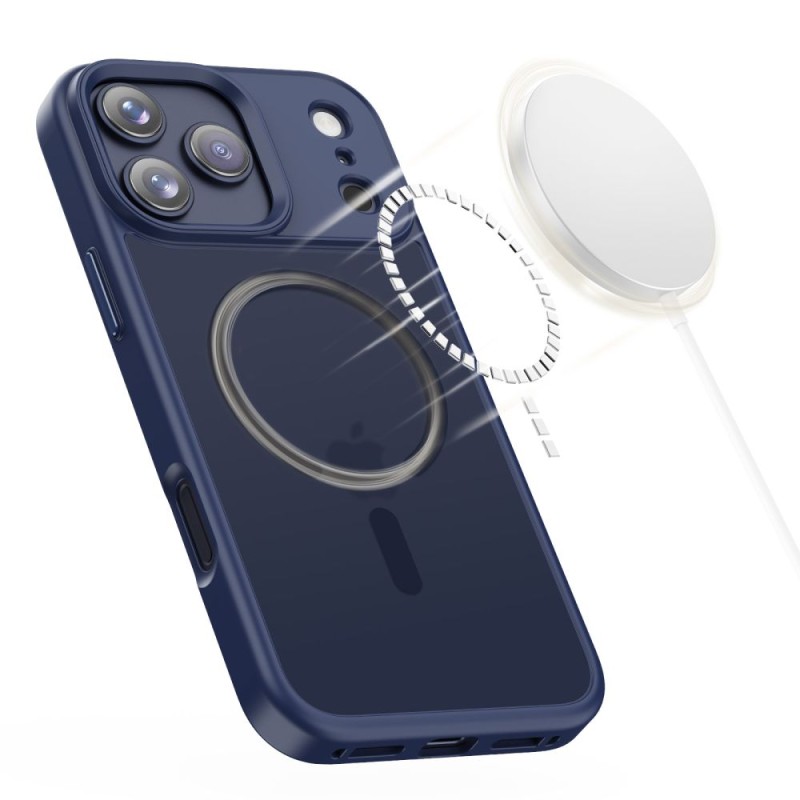 TECH-PROTECT MAGMAT Magsafe за iPhone 17 Pro матово Deep Blue - TECH-PROTECT MAGMAT Magsafe за iPhone 17 Pro матово Deep Blue - 5906302334155