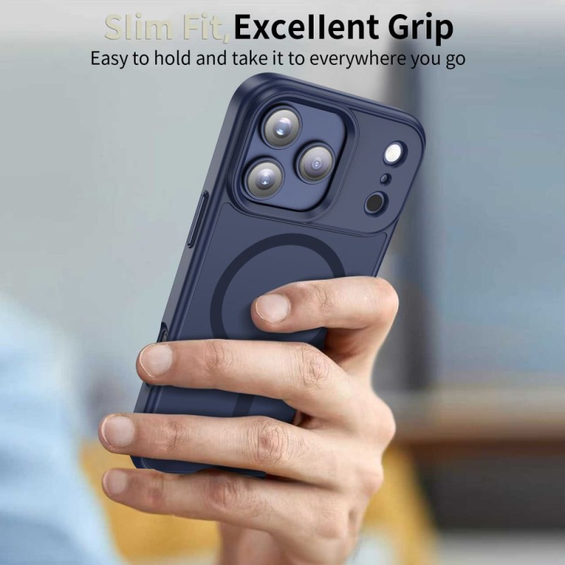 TECH-PROTECT MAGMAT Magsafe за iPhone 17 Pro матово Deep Blue - TECH-PROTECT MAGMAT Magsafe за iPhone 17 Pro матово Deep Blue - 5906302334155