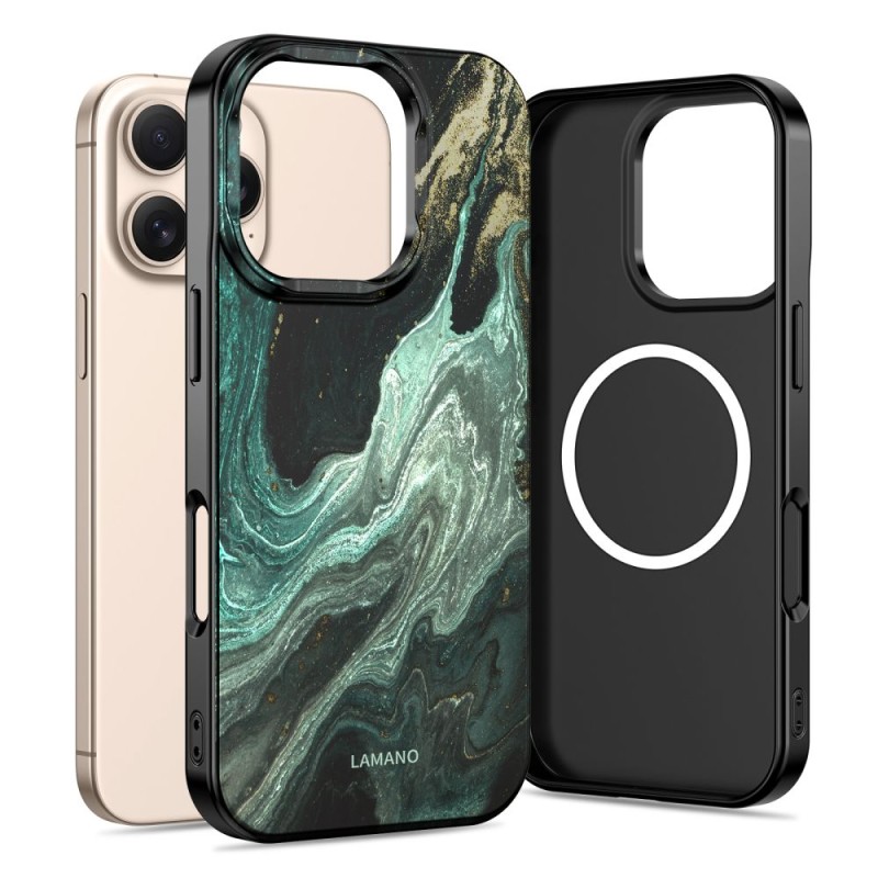 TECH-PROTECT LAMANO MagSafe за iPhone 16 Pro Max (Verde Aura) - 5906302334223