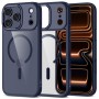 Tech-Protect Magmat Magsafe Case за iPhone 17 Pro – Deep Blue/Clear (MagSafe)
