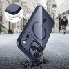 Tech-Protect Magmat Magsafe Case за iPhone 17 Pro – Deep Blue/Clear (MagSafe) - 5906302334247