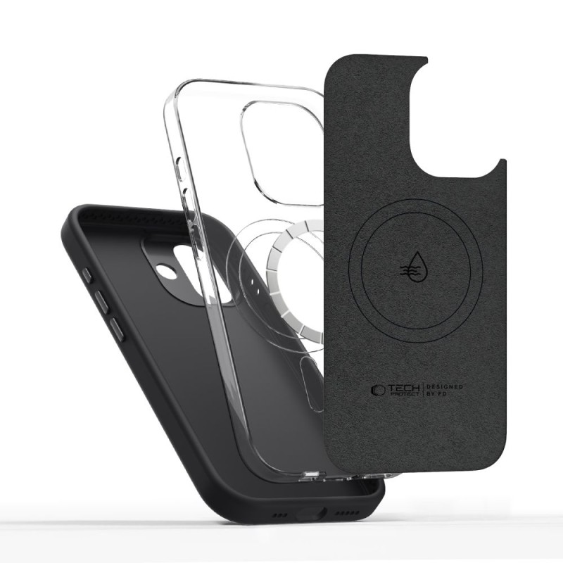 Tech-Protect UNIQ MagSafe iPhone 17 Black (SKU: 5906302334285) - 5906302334285