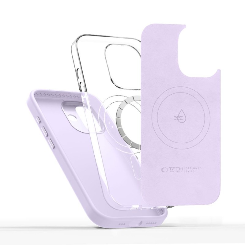 Tech-Protect UNIQ MagSafe iPhone 17 Lavender (5906302334292) - Tech-Protect UNIQ MagSafe iPhone 17 Lavender (5906302334292) - 5906302334292