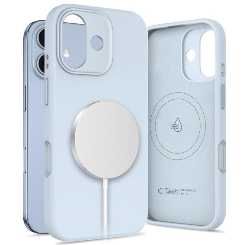 TECH-PROTECT UNIQ MagSafe iPhone 17 Mist Blue (SKU: 5906302334308) - 5906302334308