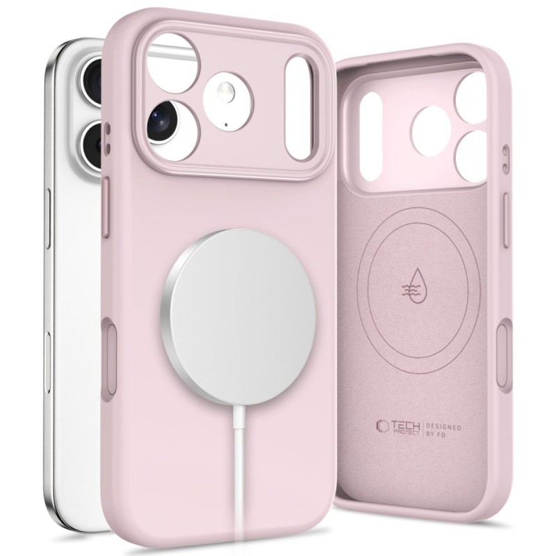 TECH-PROTECT UNIQ MagSafe за iPhone 17 Pro Max Pink - 5906302334384