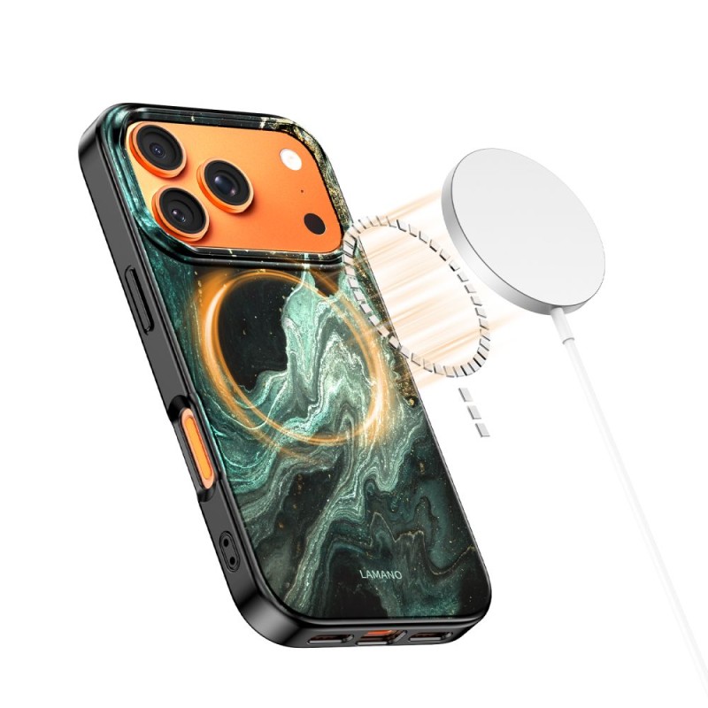 Tech-Protect Lamano MagSafe за iPhone 17 Pro Max, Verde Aura - 5906302334438