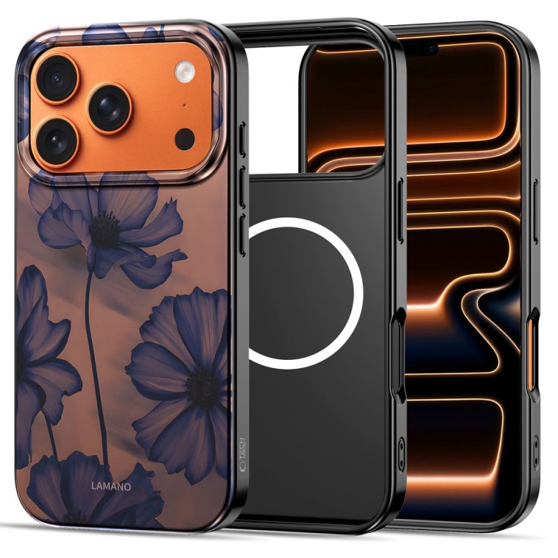 TECH-PROTECT LAMANO MagSafe iPhone 17 Pro Max Velvet Night - TECH-PROTECT LAMANO MagSafe iPhone 17 Pro Max Velvet Night - 5906302334469