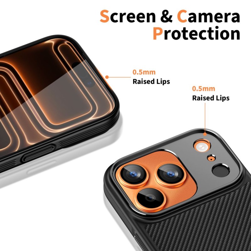 TECH-PROTECT KEVLAR ARAMID MAGSAFE iPhone 17 PRO черен - TECH-PROTECT KEVLAR ARAMID MAGSAFE iPhone 17 PRO черен - 5906302334520