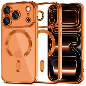 TECH-PROTECT MagFlex MagSafe iPhone 17 Pro Max Shiny Cosmic Orange (защитен кейс)