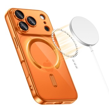 TECH-PROTECT MagFlex MagSafe iPhone 17 Pro Max Shiny Cosmic Orange (защитен кейс) TECH-PROTECT MagFlex MagSafe iPhone 17 Pro Max Shiny Cosmic Orange (защитен кейс)